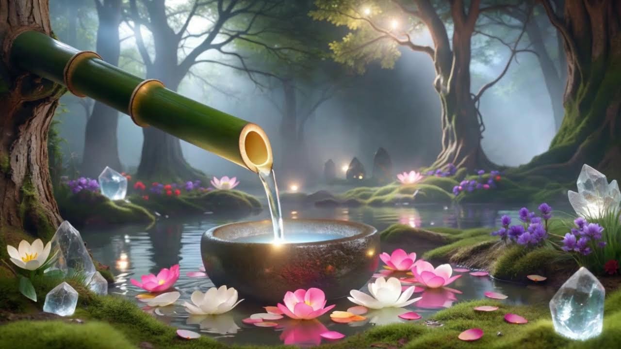 Healing Sleep Music 🌿 Water Sound, Calming Music, Deep Sleep. Stop Overthinking and Eliminate Stress