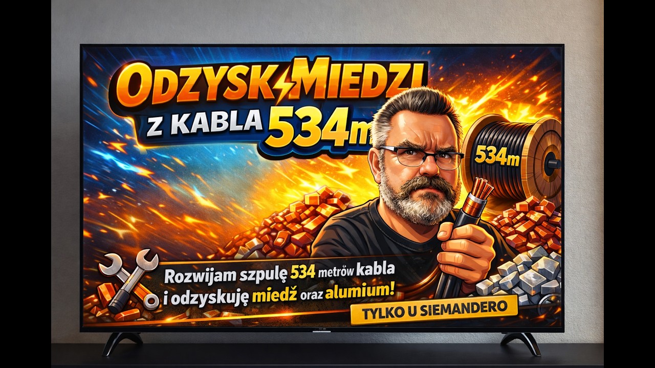 &bdquo;534 metry kabla &ndash; czy zarobię na odzysku miedzi?