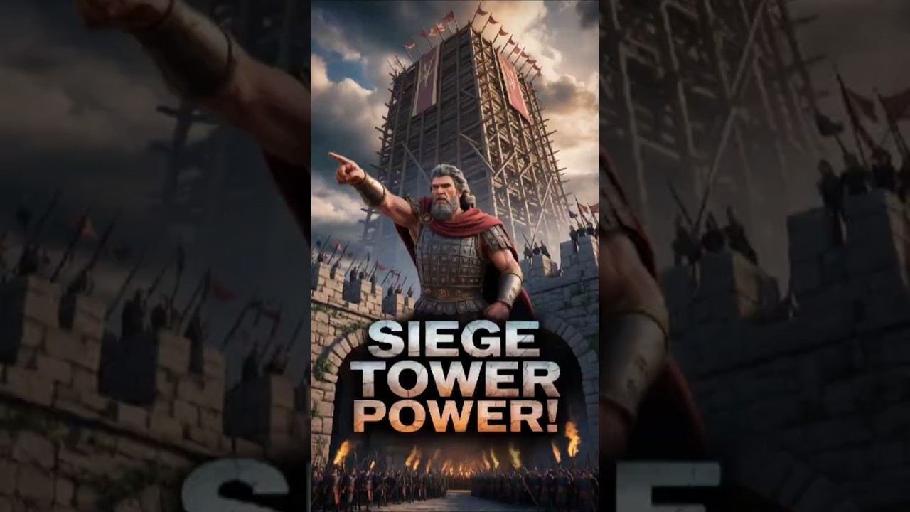 Macedonian Siege Tower | Alexander the Great's Military Genius