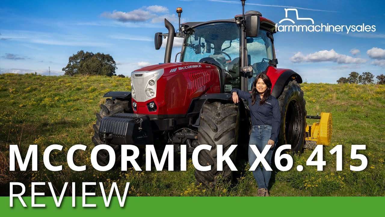 2024 McCormick X6.415 tractor Review | Utility with the lot