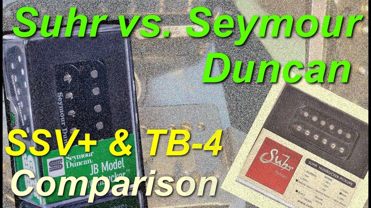 Suhr SSV+ vs. Seymour Duncan TB-4 [pt. 1] (w/Fender Hardtail Strat)