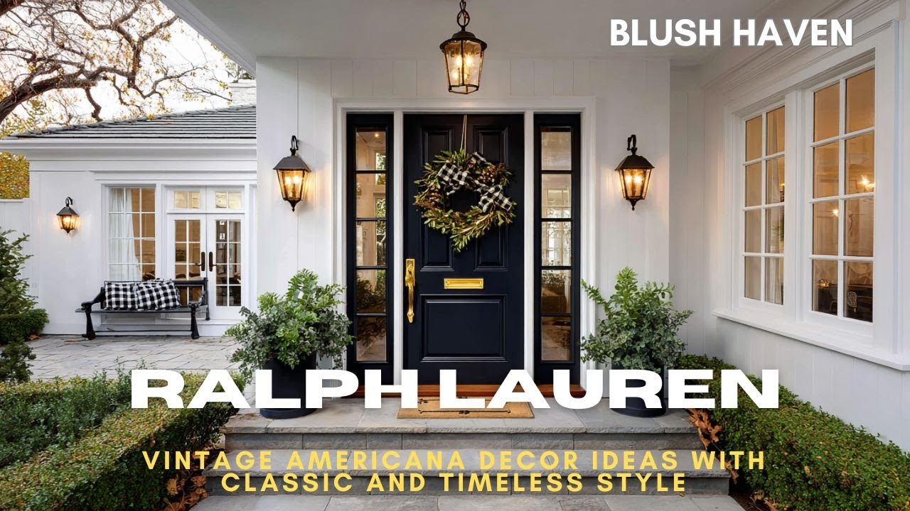 Ralph Lauren Home Vintage Americana Decor Ideas with Classic and Timeless Style