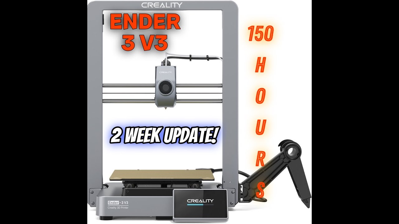 Ender 3 V3 After 2 Weeks and 150 Print hours