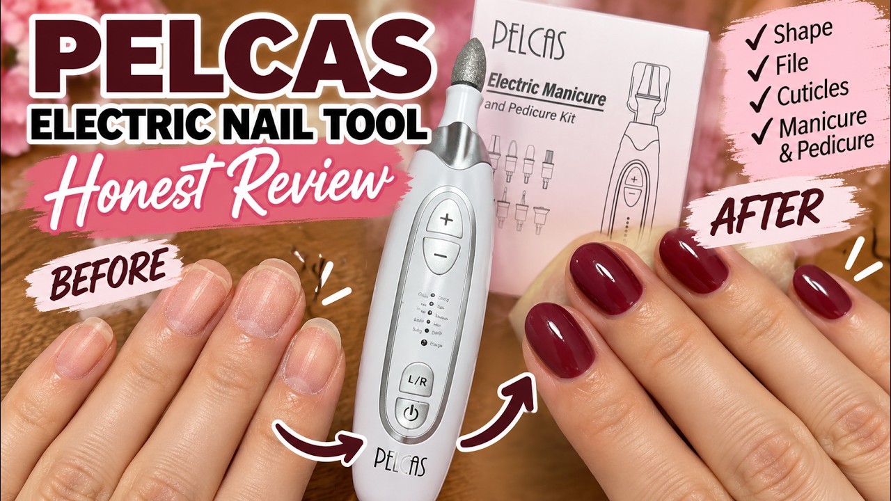 Я попробовала электрический маникюрный аппарат PELCAS 💅 Маникюр дома и честный отзыв