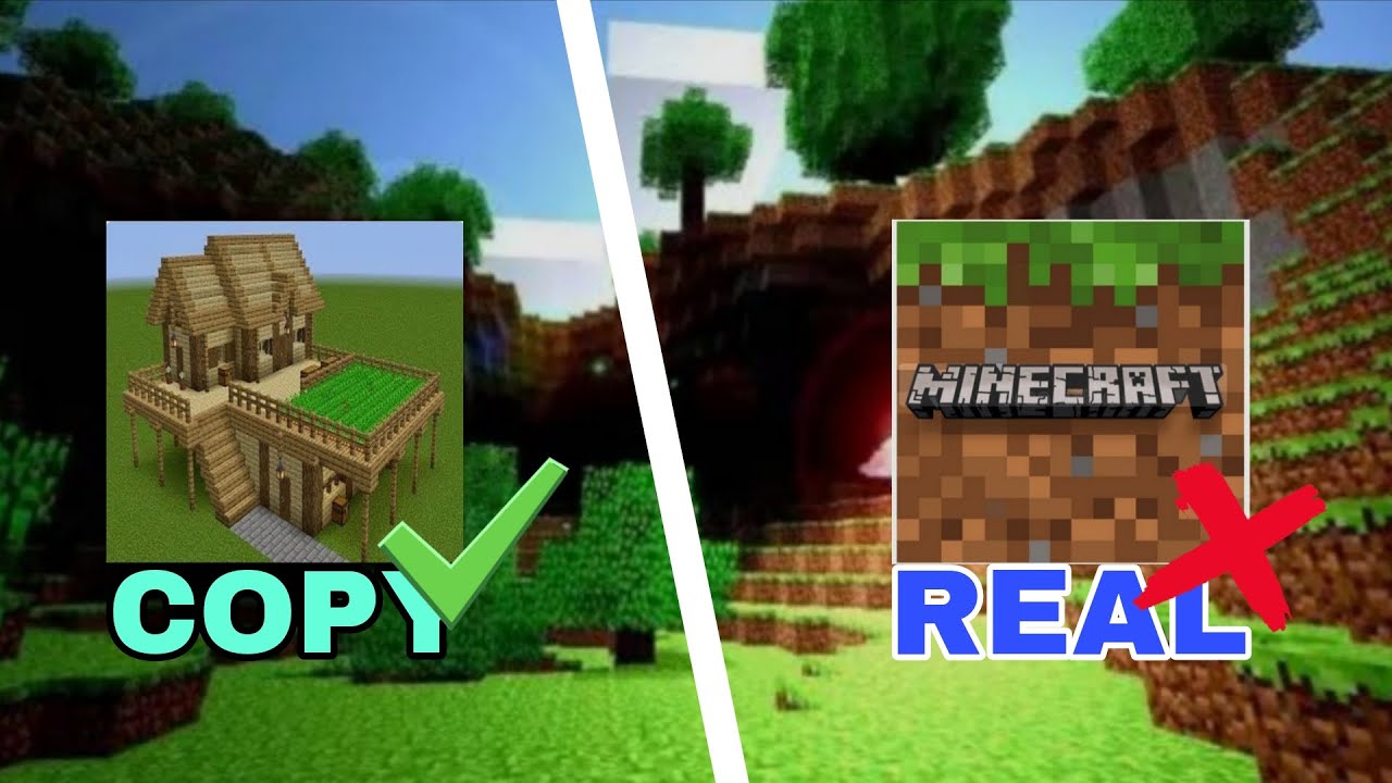 Best Copy Game Of Minecraft 🥶 || Amazing Copy Game Of Minecraft|| 