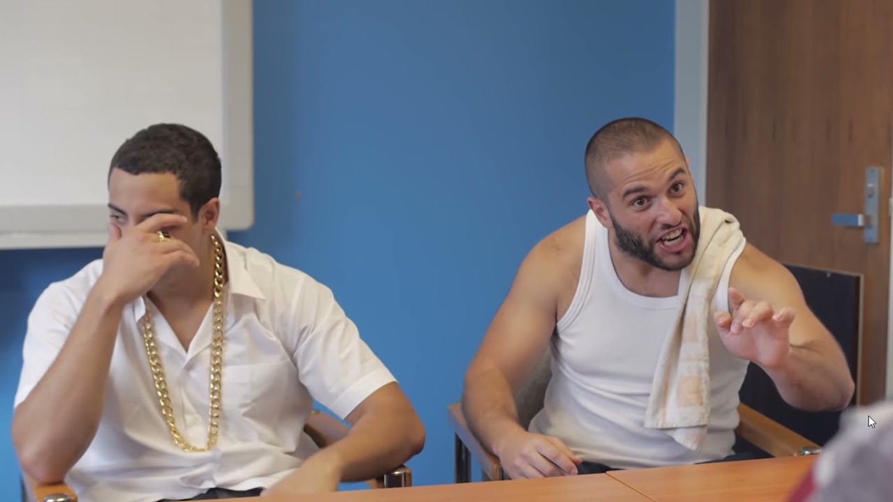 Theo laughing at Nathan for 7 minutes