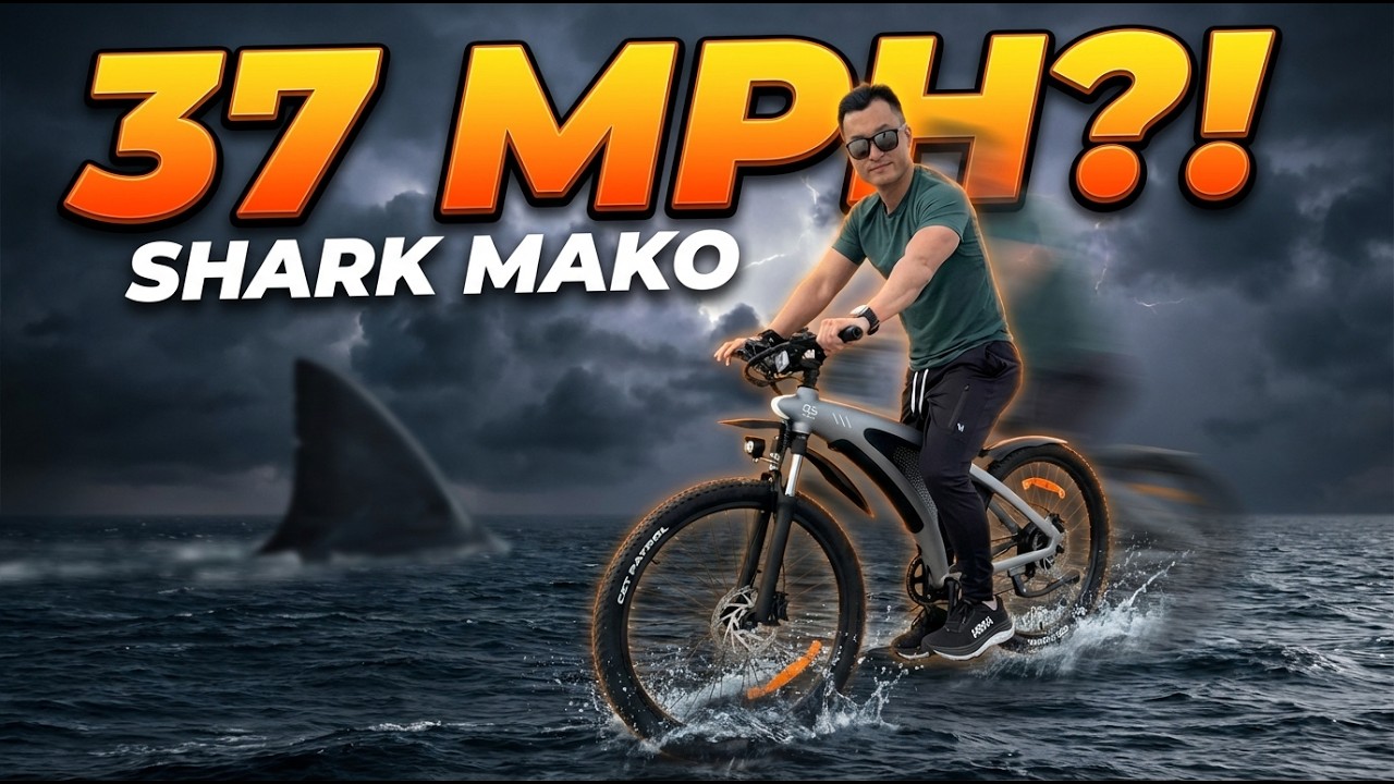 HXebike Shark Mako Review: 37 MPH “Shark” E-Bike… Is It Actually Worth It?
