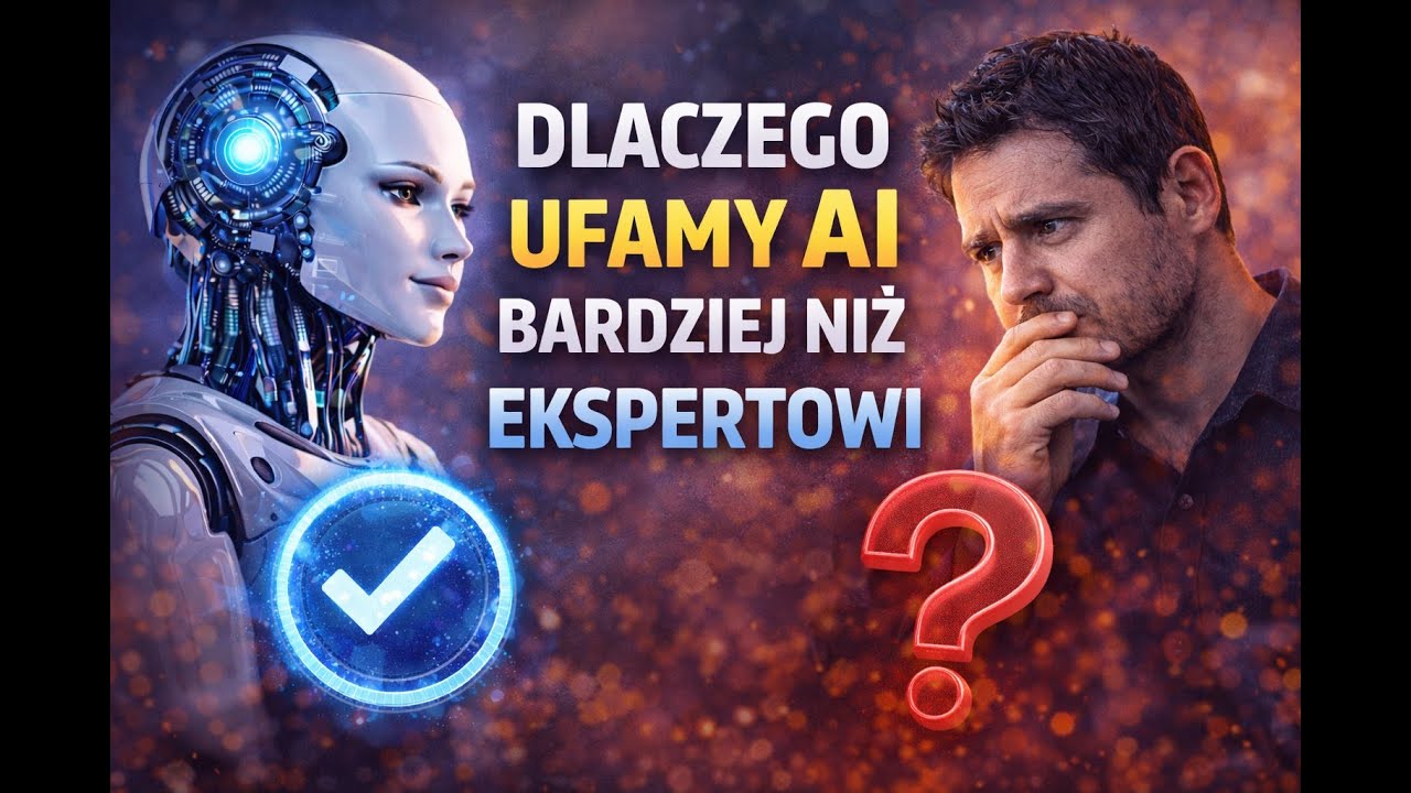 Dlaczego ufamy AI bardziej niż ekspertowi | Psychologia + AI