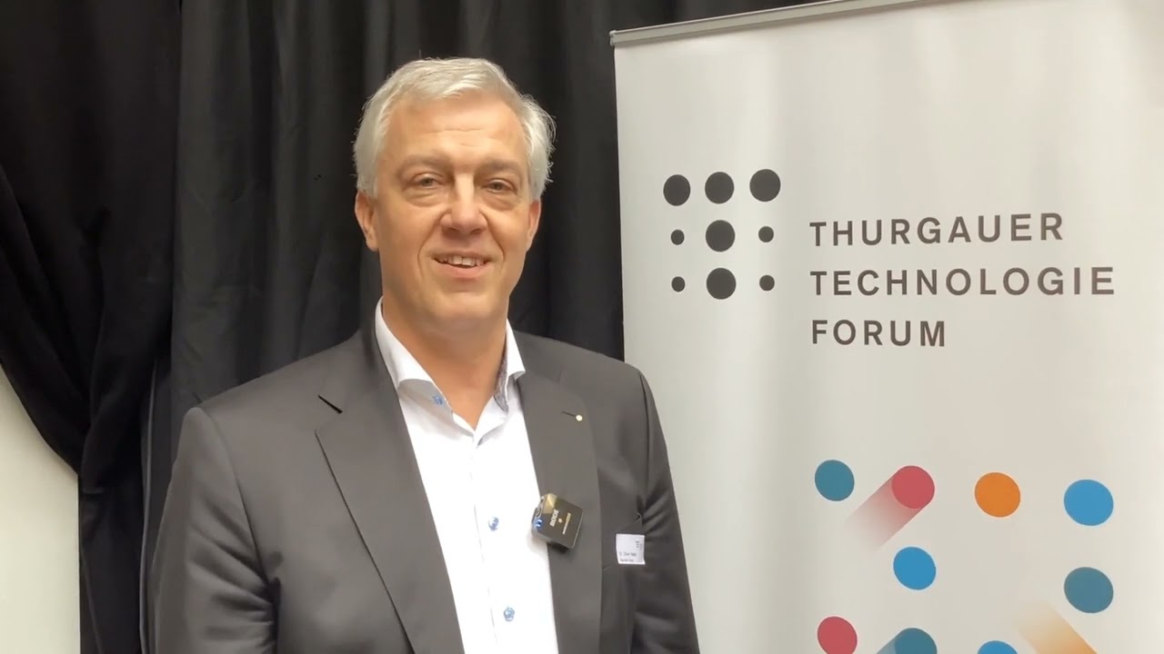 20. Thurgauer Technologietag: Oliver Vietze, CEO und VRP Baumer Group