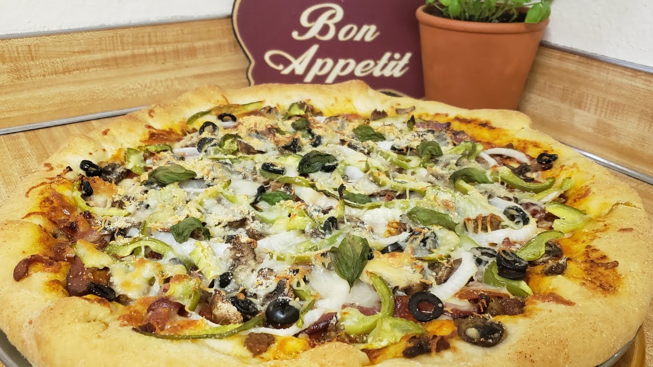 Stuffed Crust Loaded Pizza