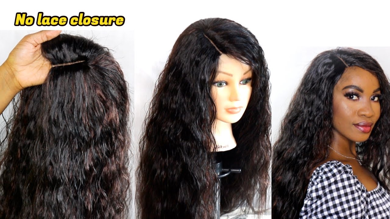 🔥 FULL WIG WITHOUT CLOSURE | How To Make Wig | No Glue, No crochet