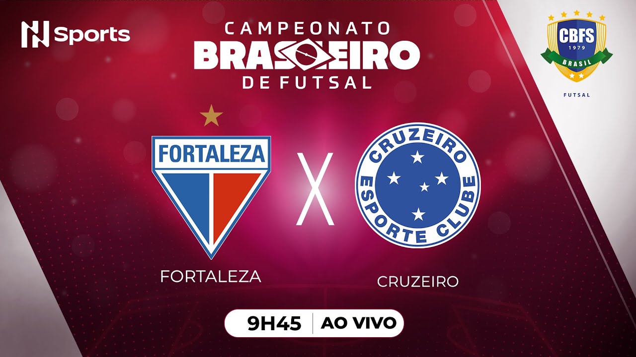 JOGO COMPLETO: FORTALEZA 4X2 CRUZEIRO | CAMPEONATO BRASILEIRO DE FUTSAL 2024