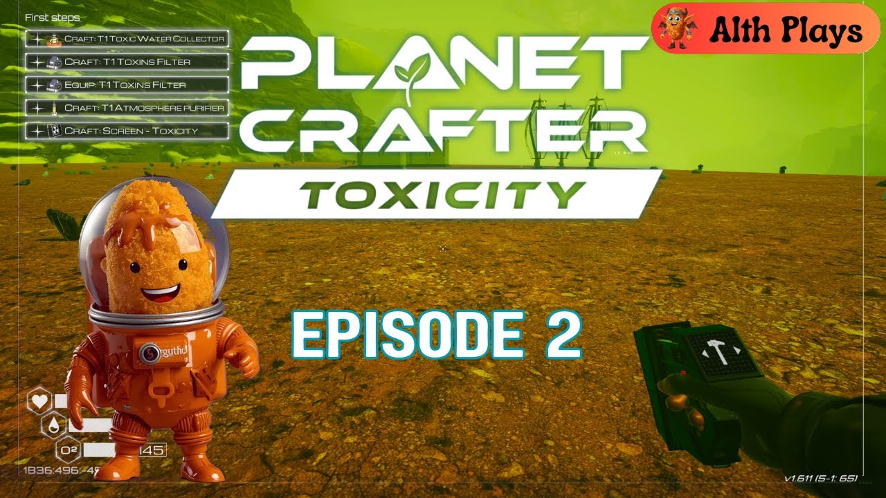 Planet Crafter | DLC Toxicity | Исследование и расширение моей базы