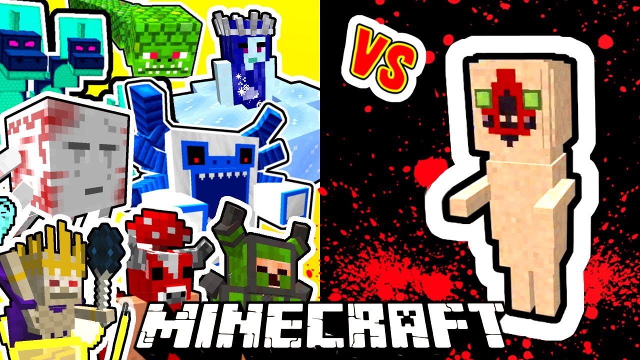 SCP-173 VS. Twilight Forest Monsters in Minecraft