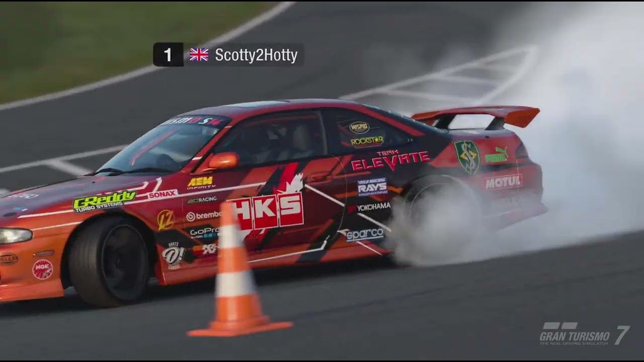 GT7 Drift and Tune S14 Widebody #gt7 #drifting #drift #automobile #gaming 