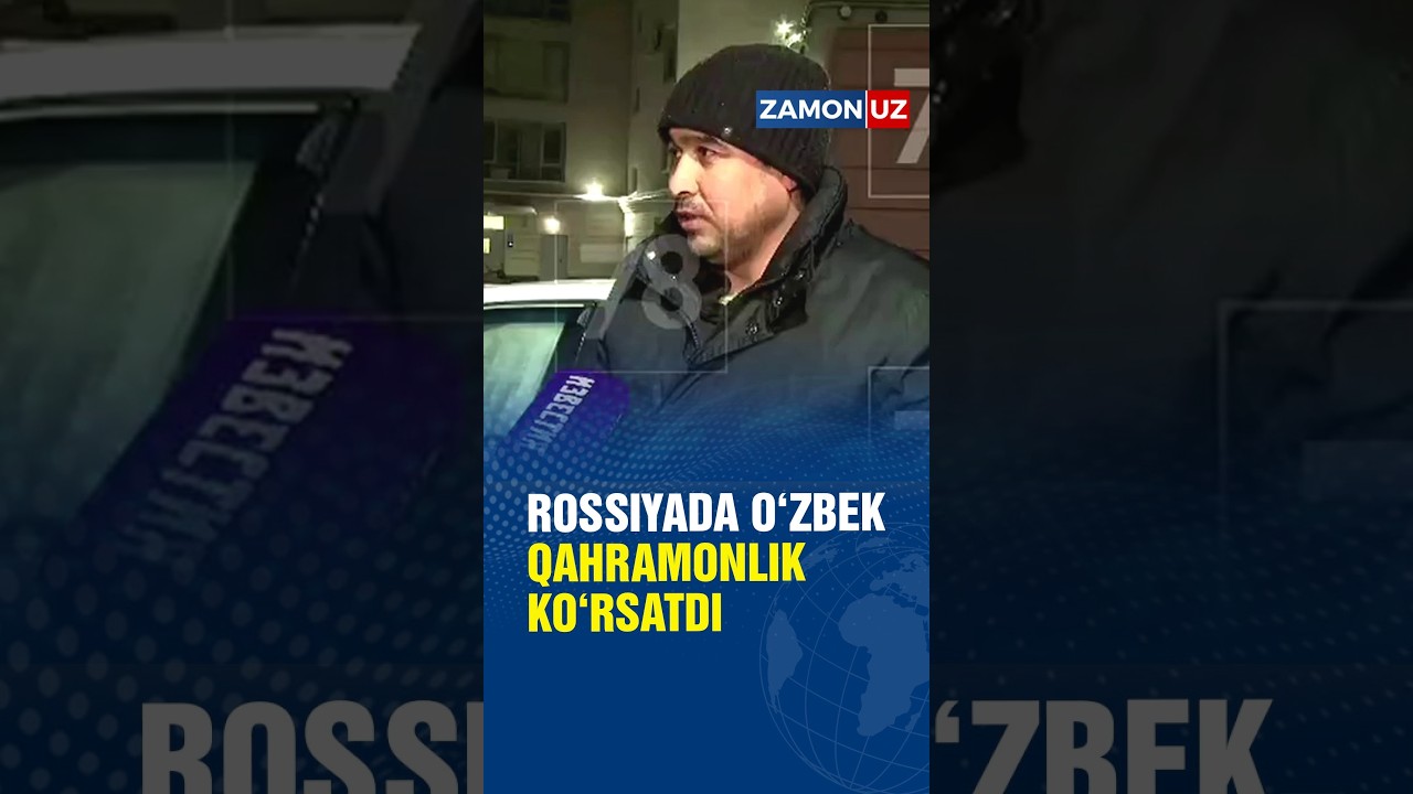 Rossiyada O'zbek qahramonlik ko'rsatdi