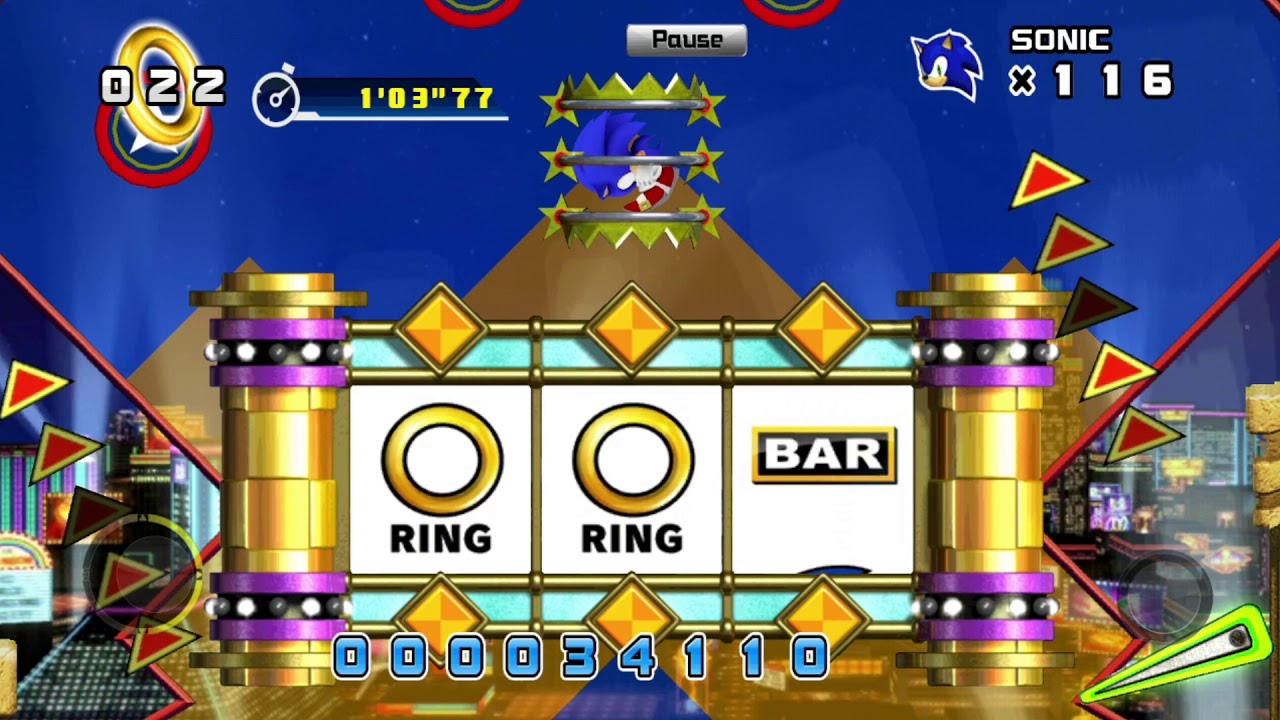 Sonic the Hedgehog 4 Episode I (Android) - Casino Street Act 2: 