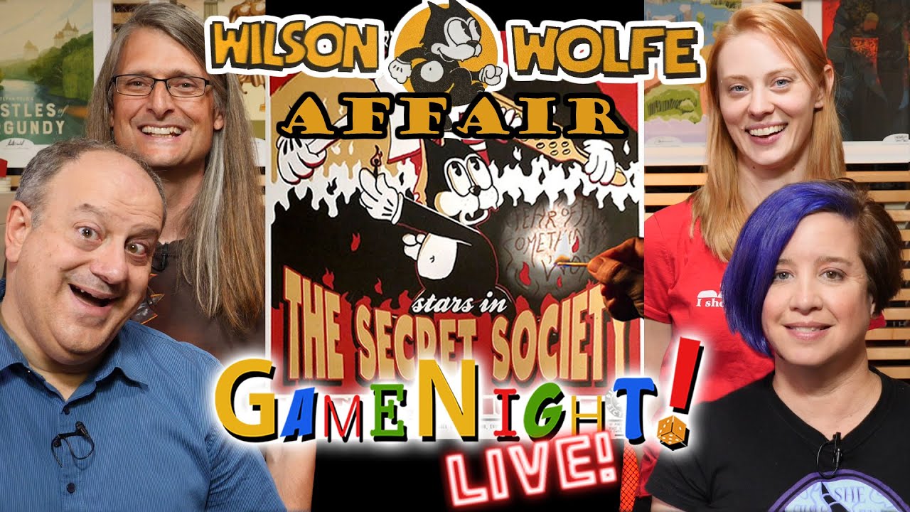 The Wilson Wolfe Affair Part I - GameNight! Live 1/9/2020