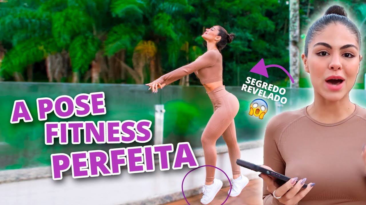 DICAS DE POSES FITNESS AO AR LIVRE E DENTRO DA ACADEMIA
