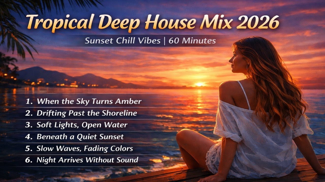 Tropical Deep House Mix 2026 🌅 Sunset Chill Vibes | 60 Minutes