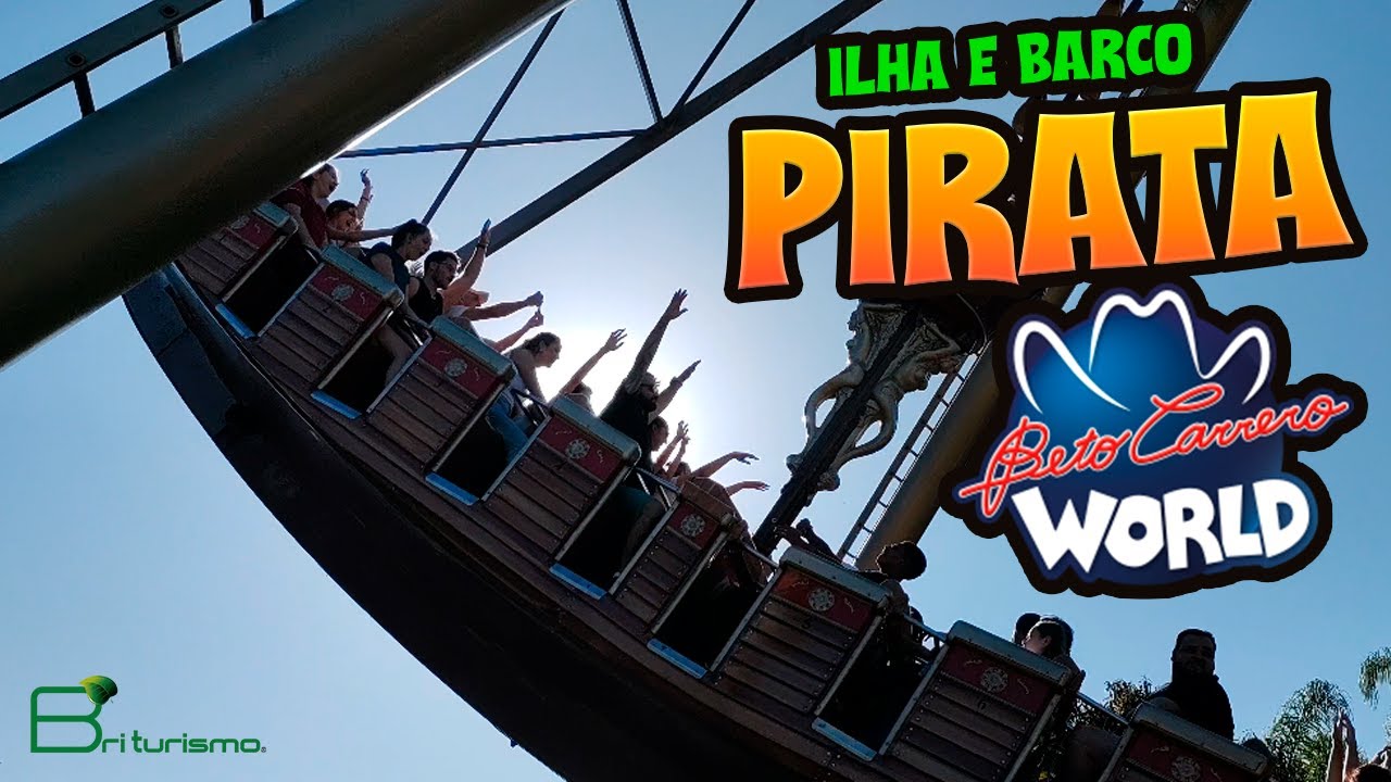 Ilha Pirata e Barco Pirata Beto Carrero World