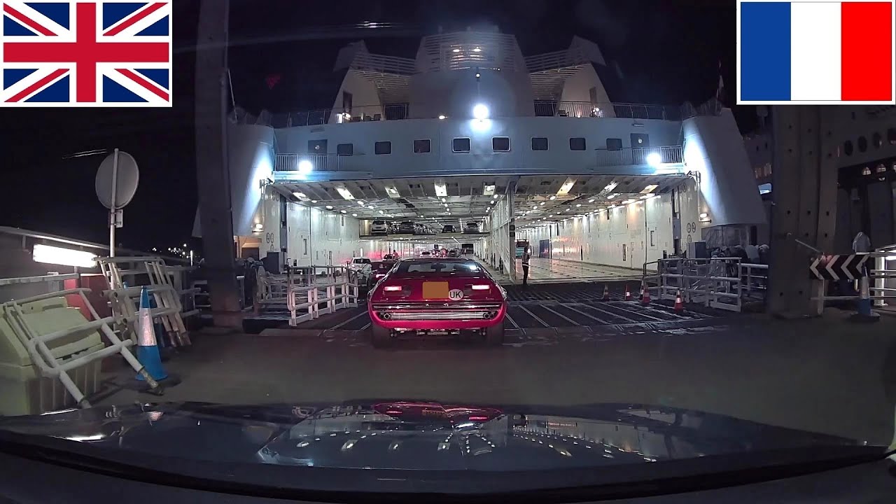 Overnight Ferry - Portsmouth, England to Caen-Ouistreham, France (MV Mont St Michel)