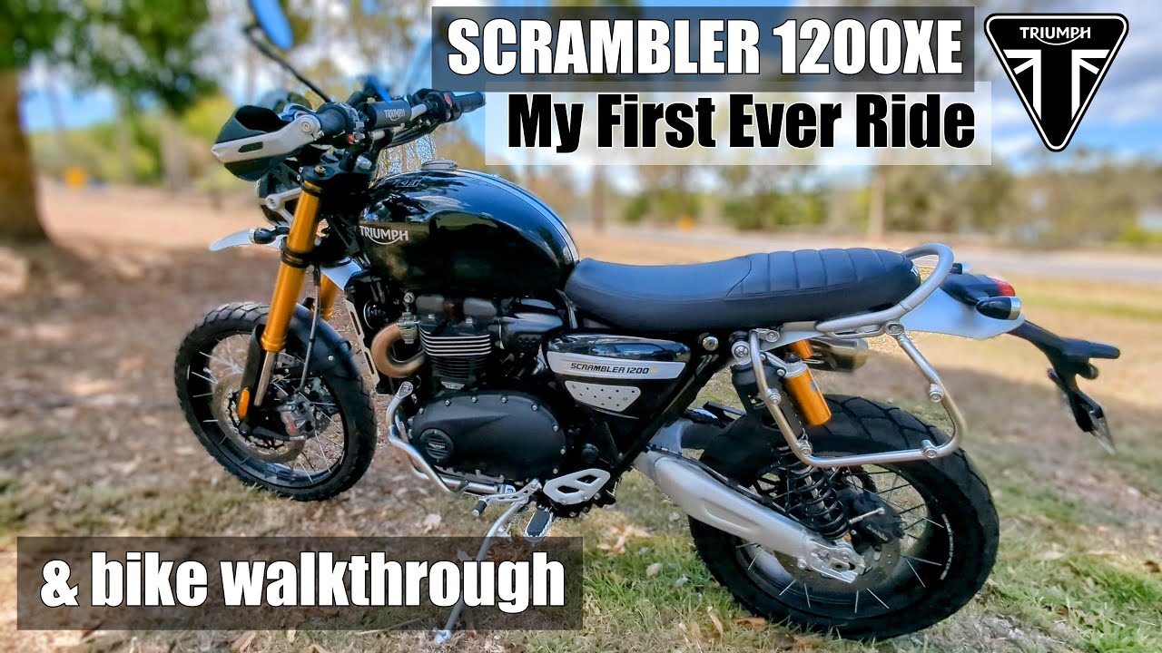 Первая поездка на Triumph Scrambler 1200 XE и пошаговое руководство по велосипеду