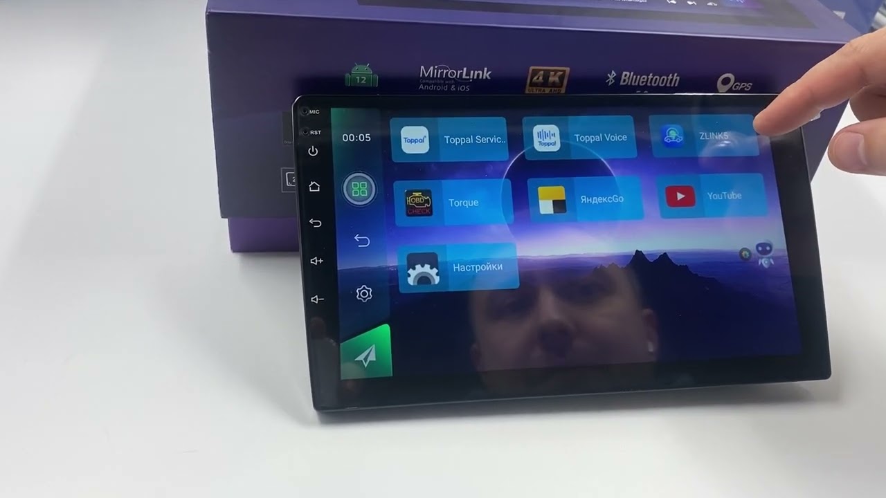 Магнитола на Android Bos-mini A8. Обзор и Установка.