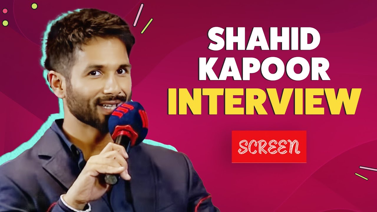 Shahid Kapoor Interview: On Films, Bollywood & Arranged Marriage | Shahid Kapoor X Screen Live