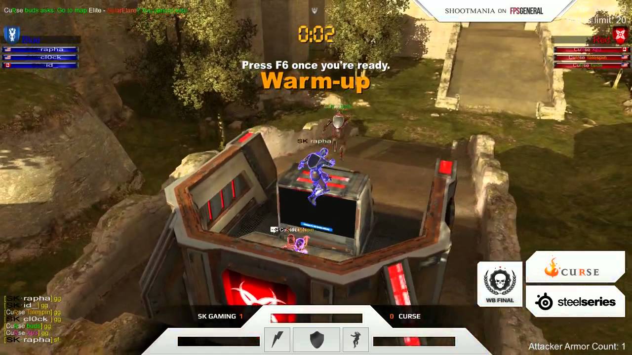 Curse ShootMania Invitational: WB Final - SK Gaming vs Curse