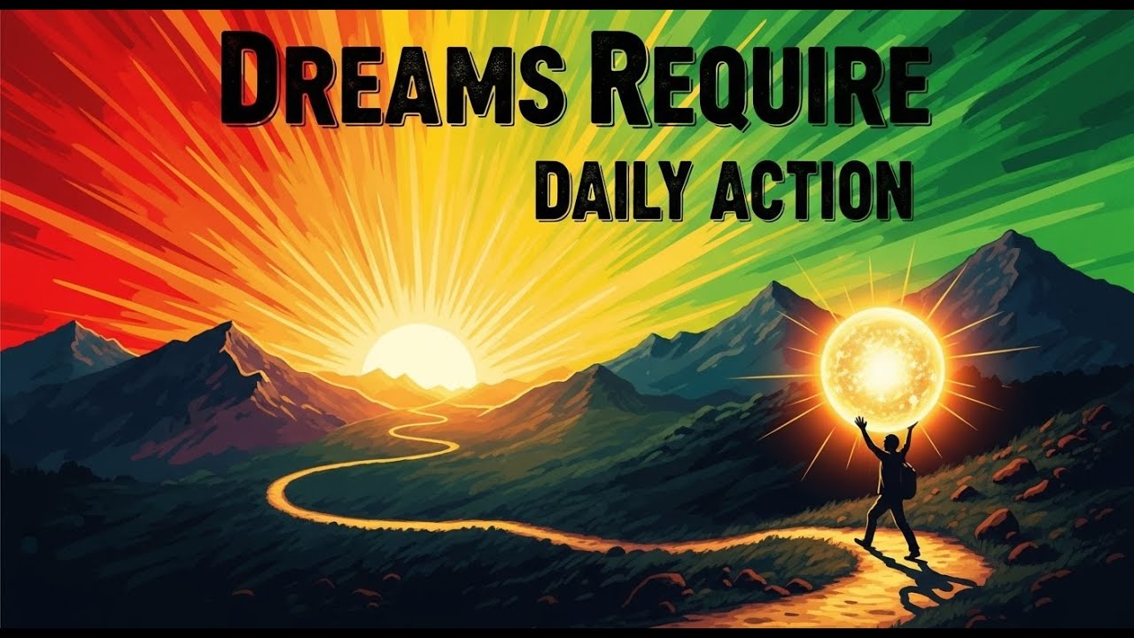 🎧🎧🎧 Dreams Require Daily Action 🔥🔥🔥 Reggae Motivation