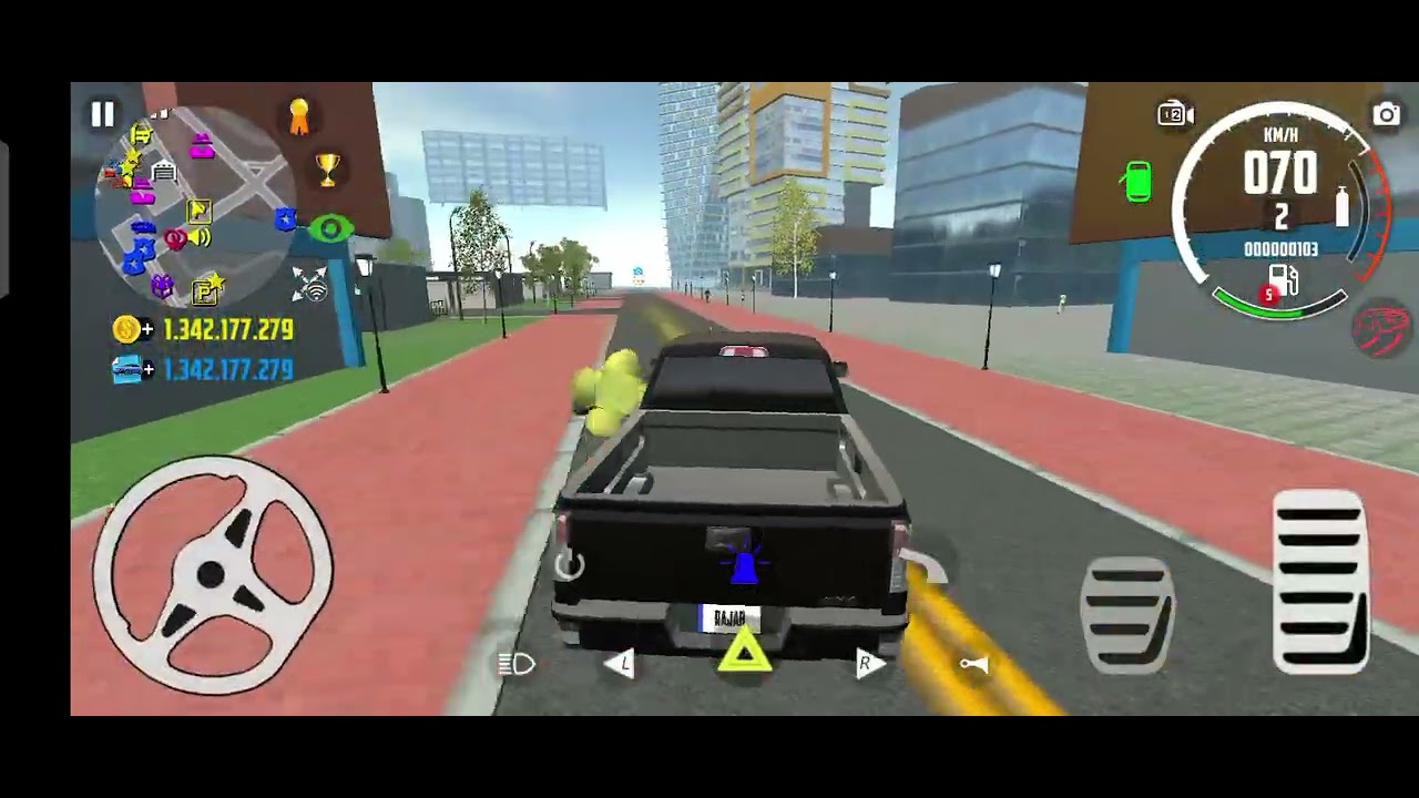 Drive Toyota Revo GR in car simulator 2 and complete all missions 