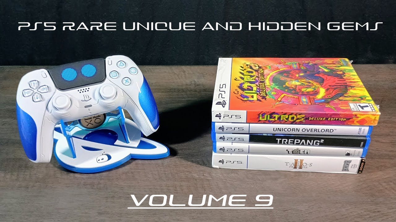 PS5 Rare Unique and Hidden Gems Vol.  9  With Giveaway Info!!