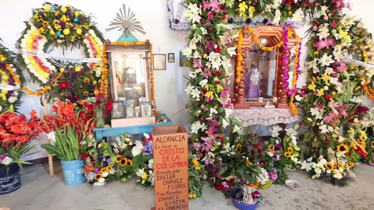Fiesta anual en honor a Cristo de la Columna en Paraíso Anexo de Motoyetepec 2024 DVD 1
