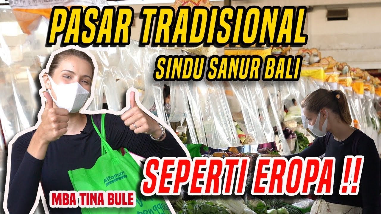 Pasar Tradisional Sindu Bali Ternyata Mirip Seperti Pasar Eropa !!! MTB Adventure
