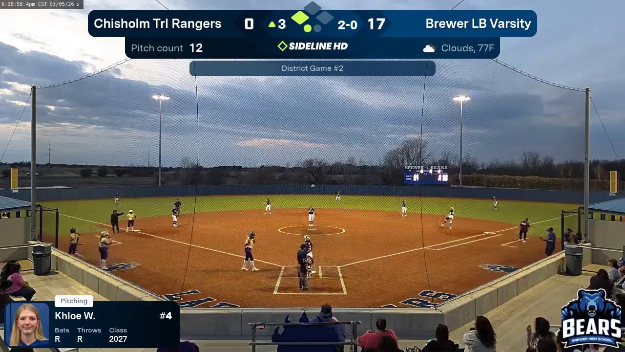 Brewer LB Varsity vs. Chisholm Trl Rangers (2026.03.05)