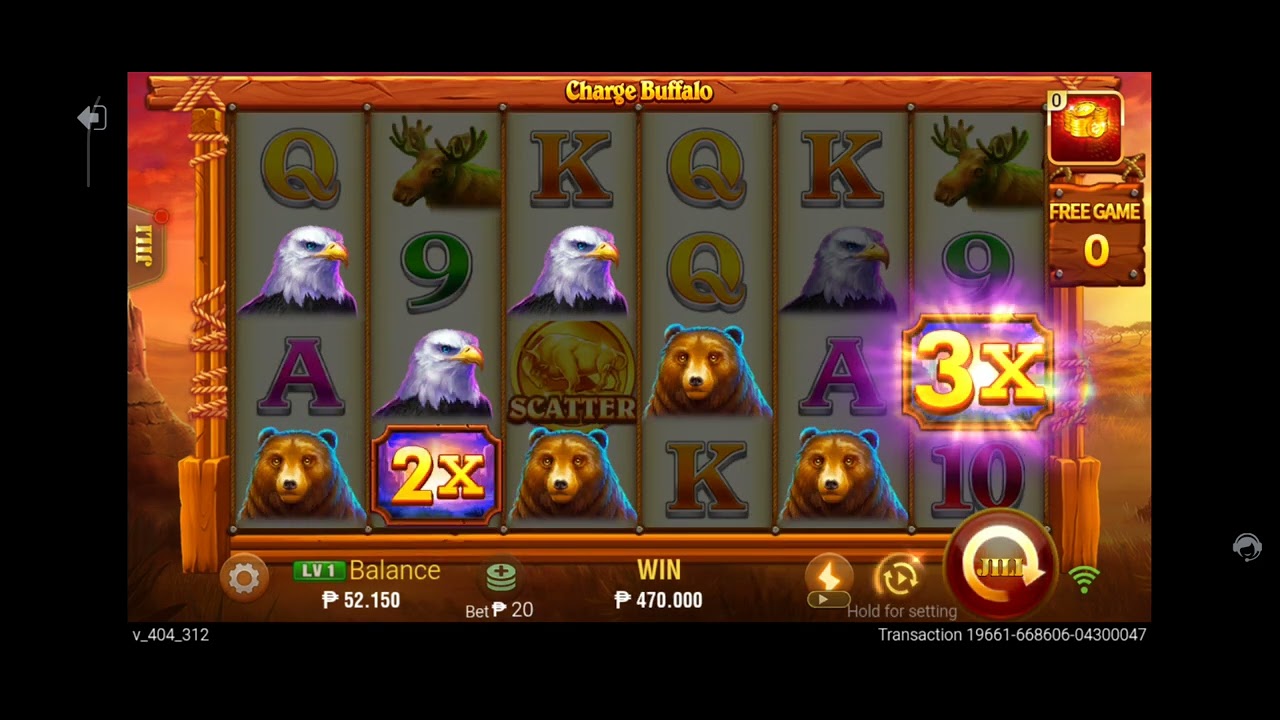 Charge buffalo 20 bet