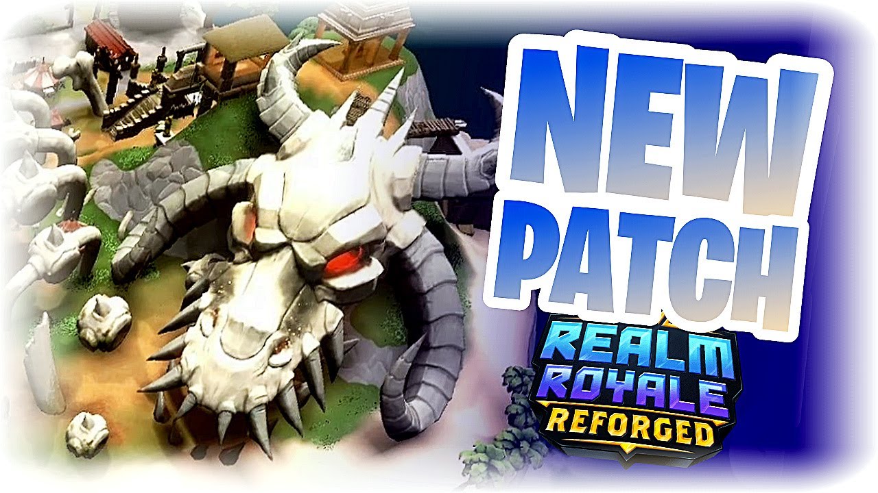 *NEW* PATCH & CONTENT - REALM WARS, DMR/HAND CANNON, MAGE NERF... (Realm Royale Reforged)