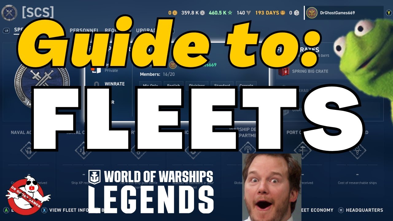 Guide to: FLEETS/CLANS! || World of Warships: Legends
