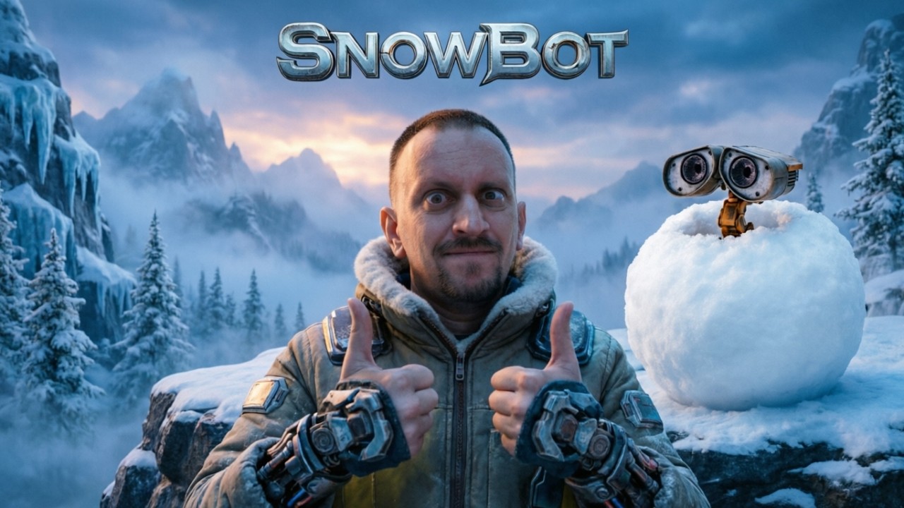 Как победить снег? 🤖🤖🤖 SnowBot