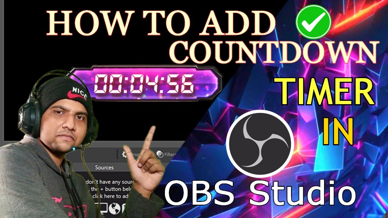 🎥 HOW TO ADD COUNTDOWN TIMER ON OBS 2025 | Step-by-Step Tutorial | OBS Countdown Overlay | OBS 2025