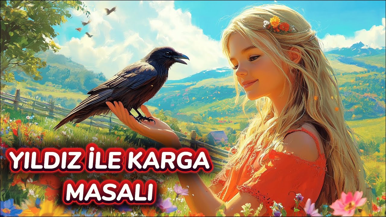 Yıldız Ve Karganın Masalsı Hikayesi, Huzurlu Uykuya Yolculuk | Masal Dinle, Sesli Kitap
