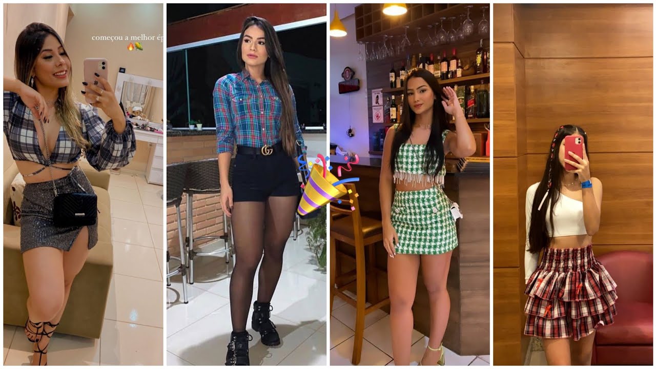 inspirações de looks para o são João 2024