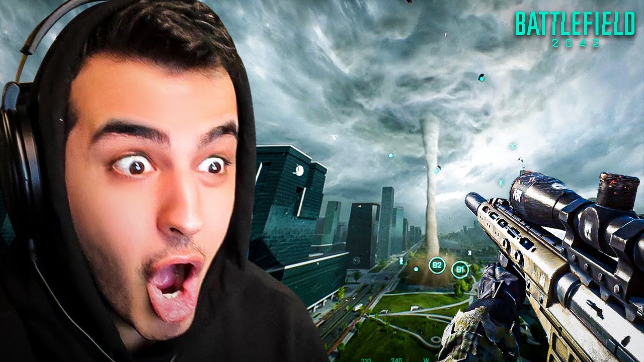 Battlefield 2042 🔥😮 رفتم توی طوفان معروف بتلفیلد! خووووبییییی؟