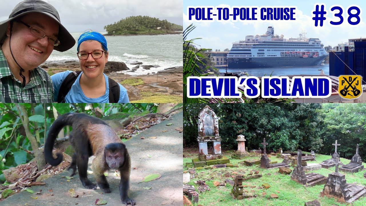 Devil's Island, French Guiana - Île Royale, Monkeys, Cemetery, Jail Cells - HAL Pole-To-Pole Cruise