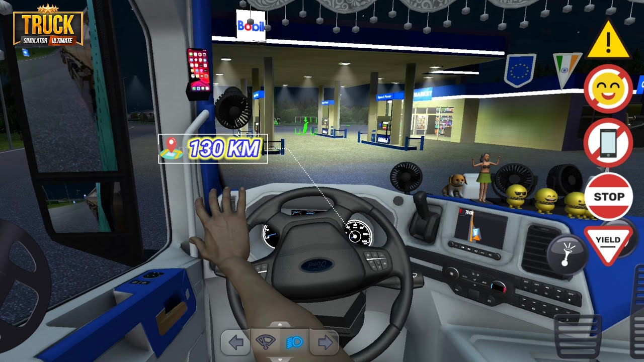Truck Simulator : Ultimate l Gas Station✨🤩⛽ l Zuuks l Mobile Gameplay l CAMGAME👽🎮