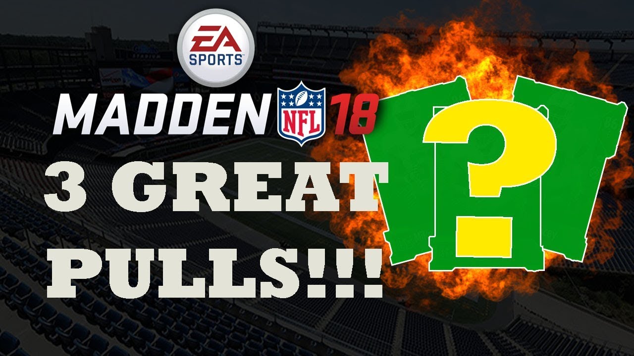 3 Great Pulls!!! Week 8 Team Of The Week Pack Opening | MUT 18