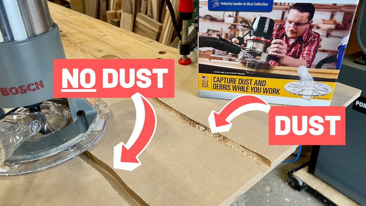 Review of Oneida Dust-Free Router Hood // Best Dust Collection for Routers?