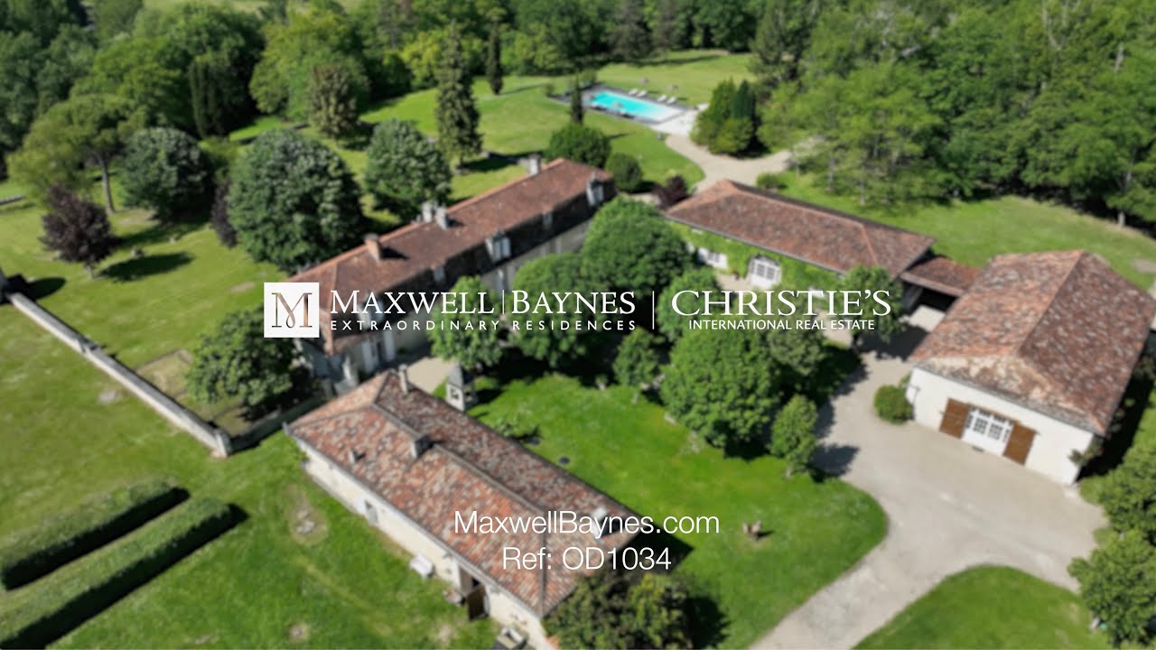 Magnificent C17th Chartreuse property for sale in Périgord Vert, France. Maxwell-Baynes OD1034
