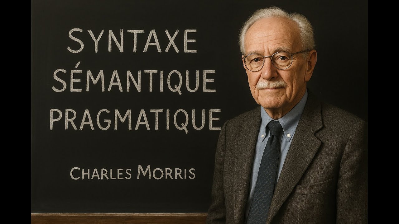 Syntaxe, s&eacute;mantique, pragmatique (Charles Morris)